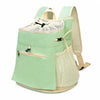 Front- and Back-Carry Pet Backpack Carrier for Cats and Small Dogs