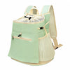 Front- and Back-Carry Pet Backpack Carrier for Cats and Small Dogs