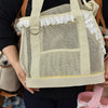 Breathable Mesh Crossbody Pet Carrier