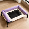 Elevated Cot Bed for Dogs & Cats with Removable Cover