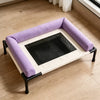 Elevated Cot Bed for Dogs & Cats with Removable Cover