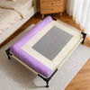 Elevated Cot Bed for Dogs & Cats with Removable Cover