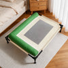 Elevated Cot Bed for Dogs & Cats with Removable Cover