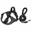 Adjustable Nylon Vest-Style Dog Harness with 59.1-Inch Leash