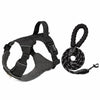 Adjustable Nylon Vest-Style Dog Harness with 59.1-Inch Leash