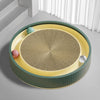 Round Kraft Paper Cat Scratcher with Built-In Toy Balls