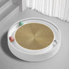 Round Kraft Paper Cat Scratcher with Built-In Toy Balls