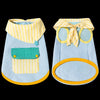 Lightweight Dog Vest with Bow Tie Detail