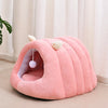 Semi-Enclosed Tunnel Cat Bed