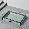 Dog Potty Tray with Wall, Grate, and Pull-Out Drawer