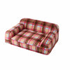Vintage Plush Sofa Bed for Cats and Dogs