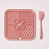 4-Compartment Silicone Lick Mat for Dogs