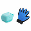 Silicone Pet Bath Brush for Dogs & Cats