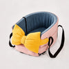 Small Dog & Cat Car Seat Bed with Removable Washable Cushion
