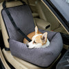 Quilted Pet Car Seat Cushion for Comfortable Travel