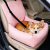 Quilted Pet Car Seat Cushion for Comfortable Travel