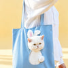 Oxford Cloth Cat Carrier Shoulder Bag with Top Opening