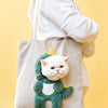 Oxford Cloth Cat Carrier Shoulder Bag with Top Opening