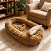 Oversized Plush Pet Bed with Removable Washable Cover