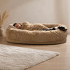 Oversized Plush Pet Bed with Removable Washable Cover