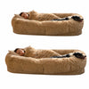 Oversized Plush Pet Bed with Removable Washable Cover