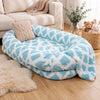 Oversized Plush Pet Bed with Removable Washable Cover