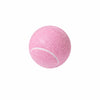 Synthetic Leather Tennis Ball Dog Toy for Fetch and Tug