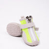 Small Dog Shoes with Soft Soles and Zipper Closure