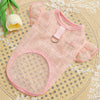Lightweight Lace-Sleeve Pet Shirt for Cats and Dogs