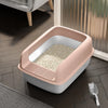 Covered Cat Litter Box with Scoop