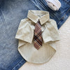 Lightweight Cotton-Linen Pet Shirt for Dogs and Cats