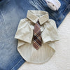 Lightweight Cotton-Linen Pet Shirt for Dogs and Cats