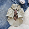Lightweight Cotton-Linen Pet Shirt for Dogs and Cats