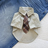 Lightweight Cotton-Linen Pet Shirt for Dogs and Cats
