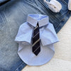 Lightweight Cotton-Linen Pet Shirt for Dogs and Cats