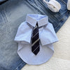 Lightweight Cotton-Linen Pet Shirt for Dogs and Cats