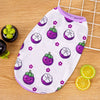 Fruit Print Polyester Pet Vest for Dogs and Cats