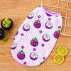 Fruit Print Polyester Pet Vest for Dogs and Cats