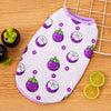 Fruit Print Polyester Pet Vest for Dogs and Cats