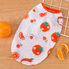 Fruit Print Polyester Pet Vest for Dogs and Cats