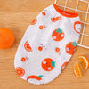 Fruit Print Polyester Pet Vest for Dogs and Cats
