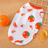 Fruit Print Polyester Pet Vest for Dogs and Cats