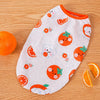Fruit Print Polyester Pet Vest for Dogs and Cats