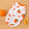 Fruit Print Polyester Pet Vest for Dogs and Cats