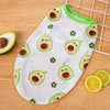 Fruit Print Polyester Pet Vest for Dogs and Cats