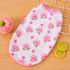 Fruit Print Polyester Pet Vest for Dogs and Cats