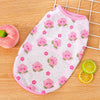 Fruit Print Polyester Pet Vest for Dogs and Cats