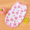 Fruit Print Polyester Pet Vest for Dogs and Cats