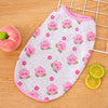 Fruit Print Polyester Pet Vest for Dogs and Cats