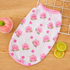 Fruit Print Polyester Pet Vest for Dogs and Cats